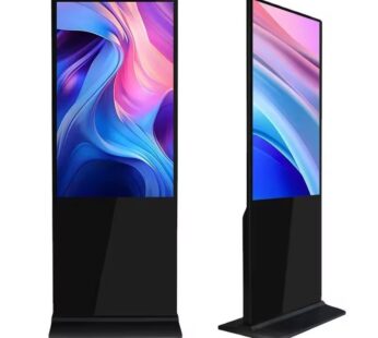Floor-Standing Digital Totem –LCD High-Brightness Advertising Kiosk (Android/Windows)